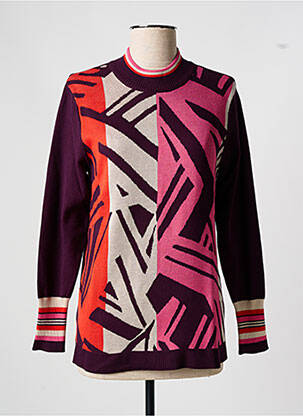 Pulover violet SCORZZO femeie