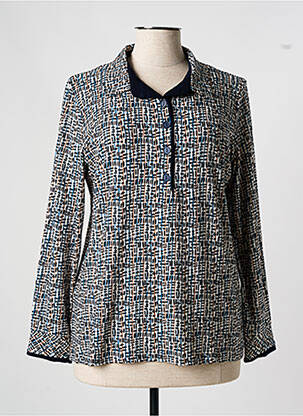 Polo albastru GEVANA femeie