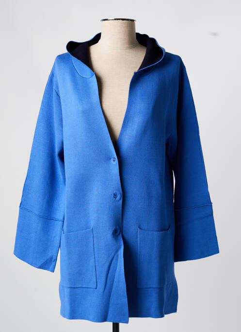 Vestă cu mâneci lungi albastru WNT COLLECTION femeie