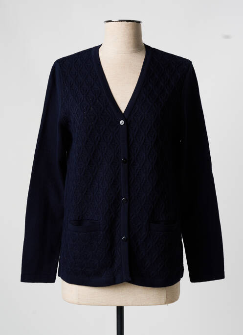 Vestă cu mâneci lungi albastru ELEANE femeie