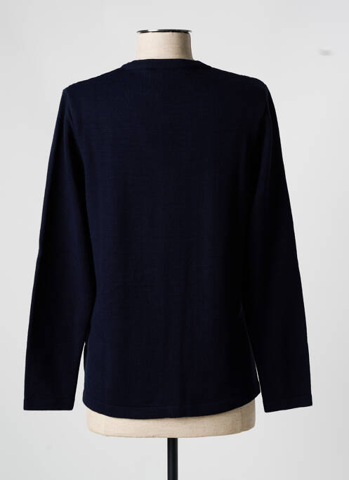 Vestă cu mâneci lungi albastru ELEANE femeie