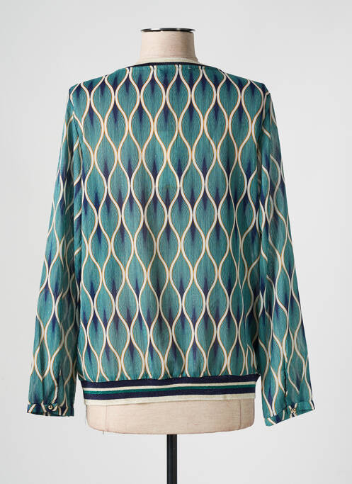 Top verde IT HIPPIE femeie