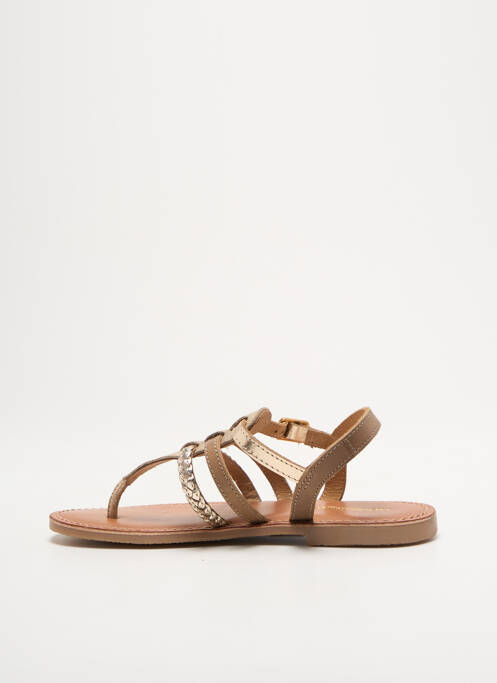 Șlapi auriu LES TROPEZIENNES PAR M.BELARBI fată