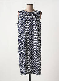 Rochie midi imprimeu fantezie fără mâneci albastru CECIL femme