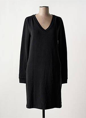 Rochie midi mâneci lungi mâneci lungi negru GARCIA femeie
