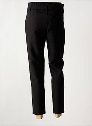 Pantalon 7/8 talie înaltă talie înaltă negru DEELUXE femeie