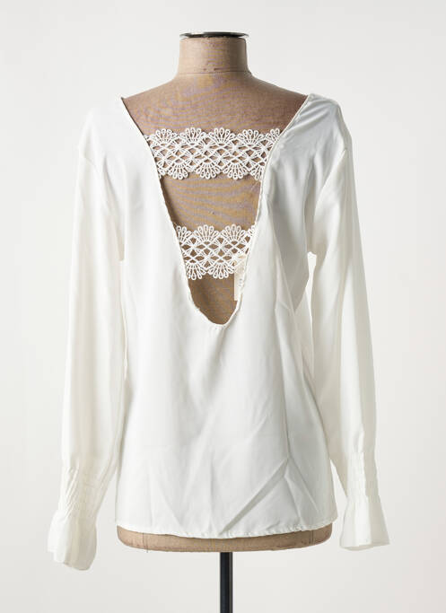 Top alb ESTEE BROWN femeie