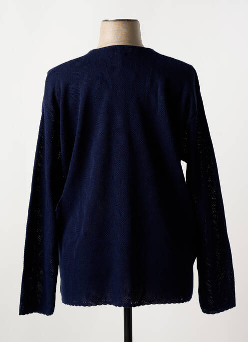 Vestă cu mâneci lungi albastru ANGELLA femeie