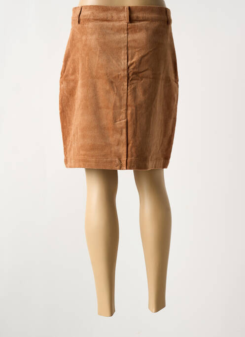 Fustă scurtă maro ICHI femeie