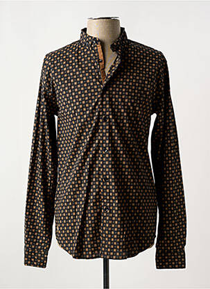 Cămașă cu mâneci lungi negru DEELUXE bărbat