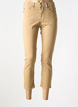 Pantalon 7/8 elasticitate mărime normală bej PLEASE femeie