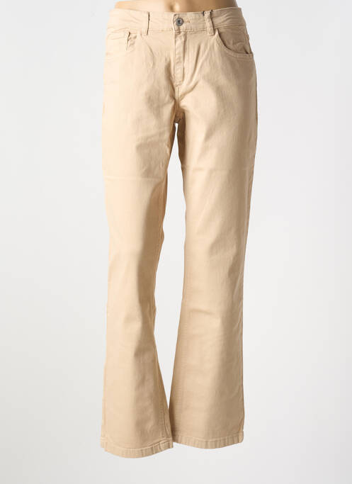 Blugi cu croială dreaptă bej B.YOUNG femeie