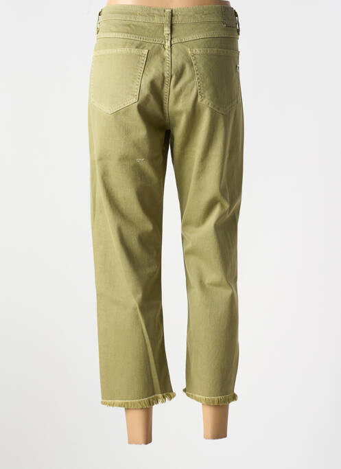 Blugi cu croială dreaptă broderie cu nituri mărime normală verde PLEASE femme