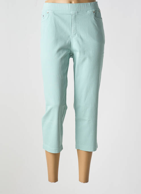 Pantalon trei sferturi verde ANNA MONTANA femeie