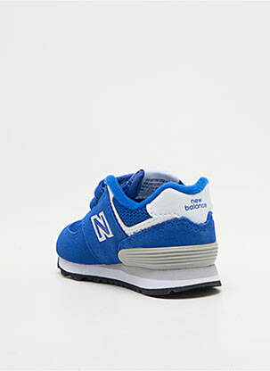 Adidași închidere cu arici vârf rotund albastru NEW BALANCE băiat
