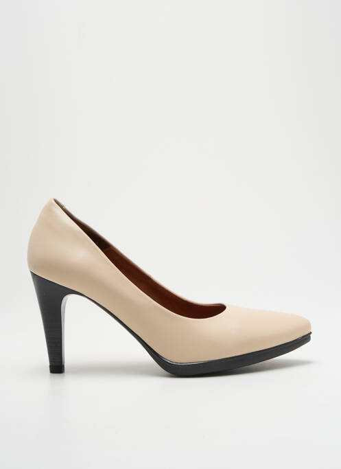 Pantofi cu toc bej DESIREE femeie