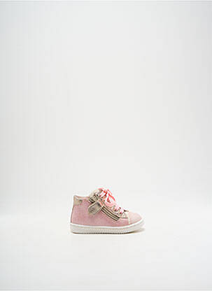 Adidași material neted vârf rotund roz BABYBOTTE fată