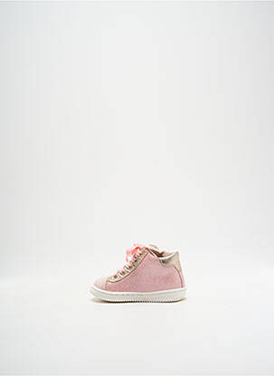 Adidași material neted vârf rotund roz BABYBOTTE fată