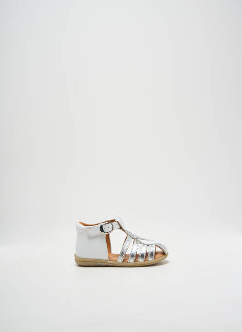 Sandale/Pantofi decupați argintiu BABYBOTTE fată