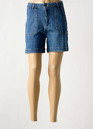 Șort țesătură denim talie înaltă albastru LEE COOPER femeie