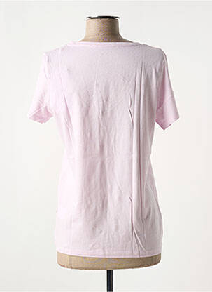 Tricou guler în v mâneci scurte violet LES P'TITES BOMBES femeie