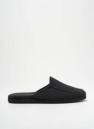 Papuci/pantofi de casă vârf rotund vârf rotund negru EXQUISE homme