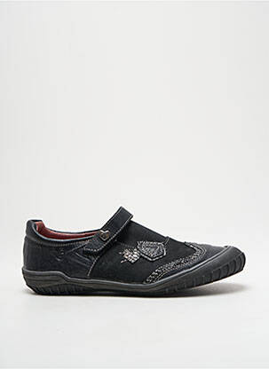 Adidași material neted vârf rotund negru GBB fată
