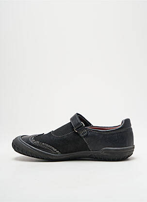 Adidași material neted vârf rotund negru GBB fată