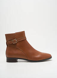 Botine/ghete material neted toc plat până la 3 cm maro EMILIE KARSTON femeie