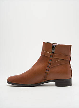 Botine/ghete material neted toc plat până la 3 cm maro EMILIE KARSTON femeie