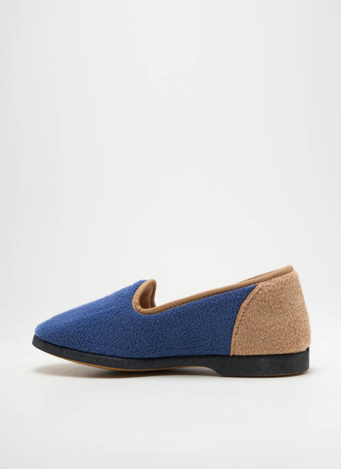 Papuci/Pantofi de casă albastru LA VAGUE femeie