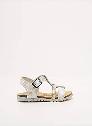 Sandale/Pantofi decupați alb BOPY fată