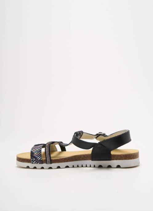 Sandale/Pantofi decupați negru BOPY fată