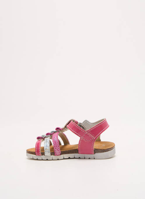 Sandale/Pantofi decupați roz BOPY fată