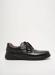 Adidași material neted vârf rotund maro CAPRICE homme
