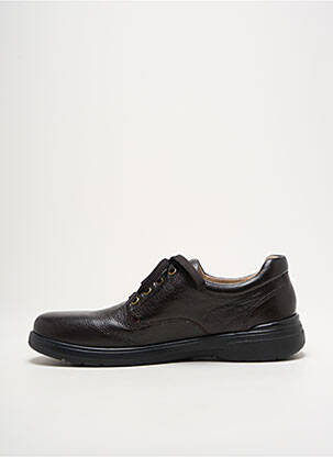 Adidași material neted vârf rotund maro CAPRICE bărbat