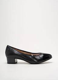 Balerine material neted toc plat până la 3 cm negru CAPRICE femme
