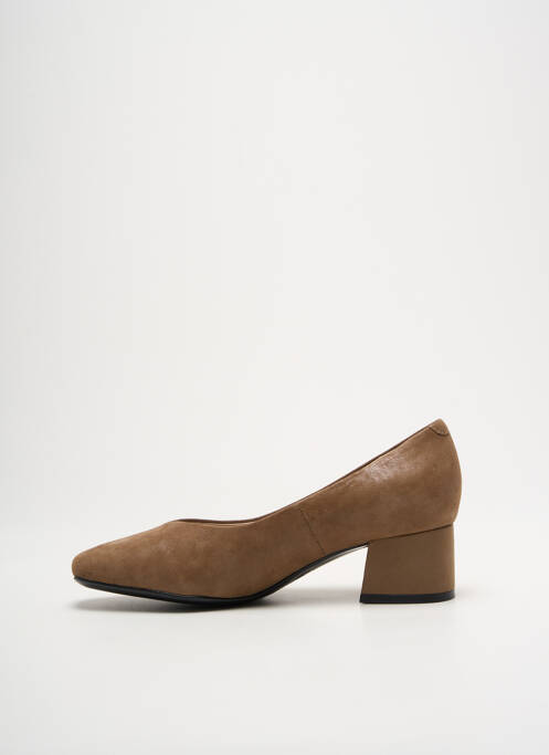 Pantofi cu toc maro CAPRICE femeie