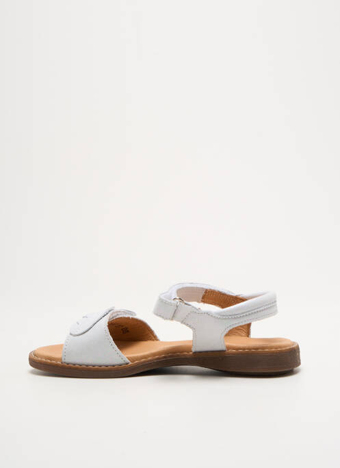 Sandale/Pantofi decupați alb FRODDO fată