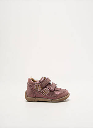Adidași țesătură satinată vârf rotund violet FRODDO fată