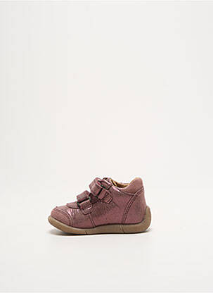 Adidași țesătură satinată vârf rotund violet FRODDO fată