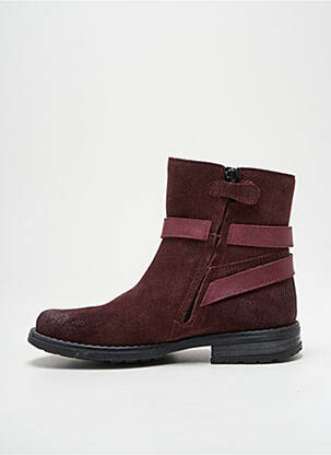 Botine/ghete nubuc toc mic violet FRODDO fată