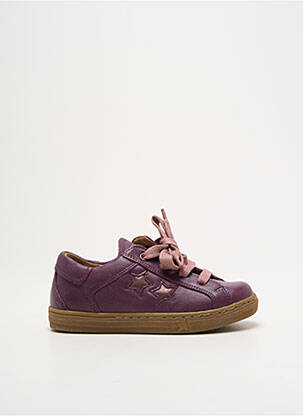 Adidași material neted vârf rotund violet FRODDO fată