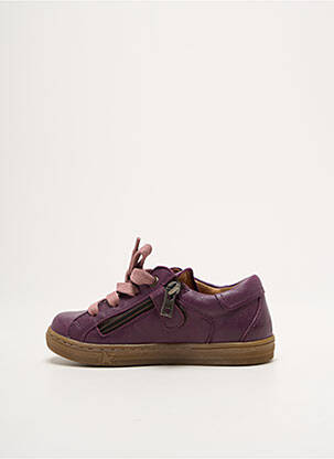 Adidași material neted vârf rotund violet FRODDO fată