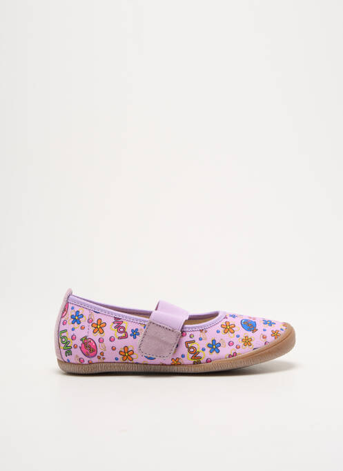 Papuci/Pantofi de casă violet FRODDO fată