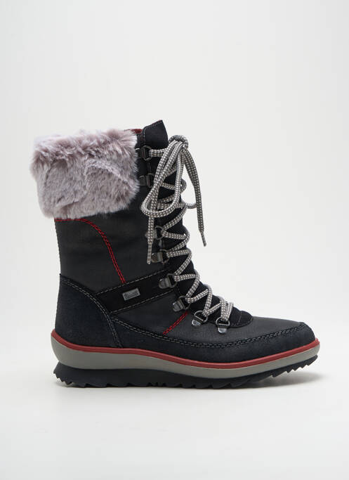 Botine/Ghete negru RIEKER femeie