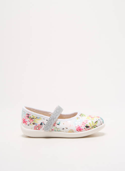 Papuci/Pantofi de casă alb BELLAMY fată