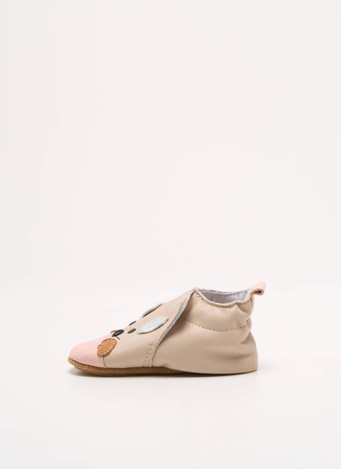 Papuci/Pantofi de casă roz BELLAMY fată