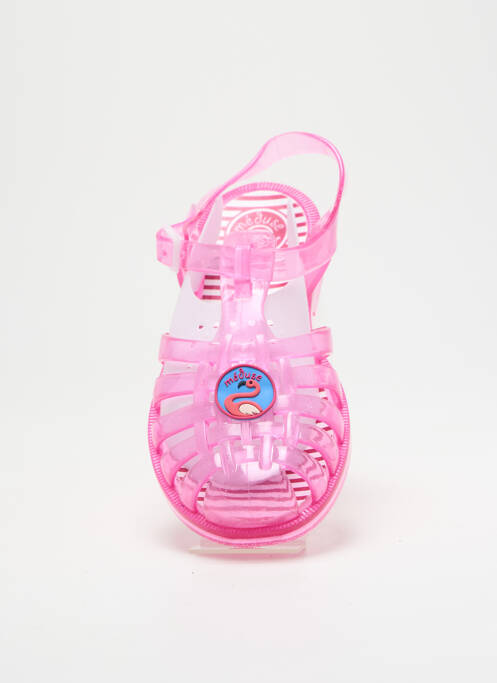 Sandale/Pantofi decupați roz MEDUSE fată