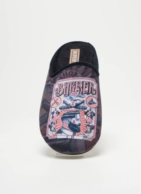 Papuci/Pantofi de casă negru RONDINAUD bărbat